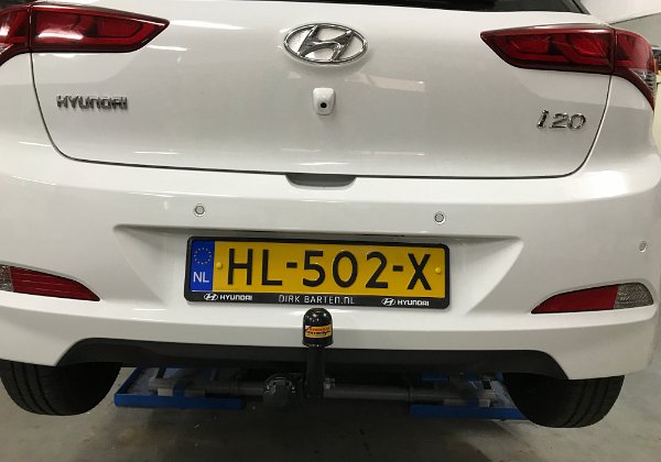 Hyundai I20 2016 vaste trekhaak